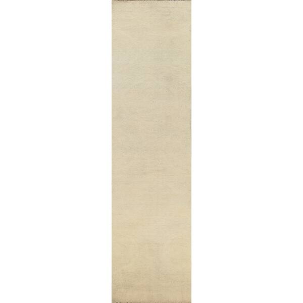 slide 2 of 18, Contemporary Solid Gabbeh Kashkoli Oriental Runner Rug Wool Handmade - 2'2" x 10'3"