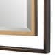 preview thumbnail 4 of 5, Uttermost Carrizo Tall Bronze & Gold Mirror