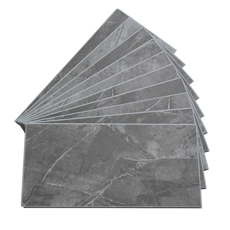 Palisade Vinyl Wall Tile - Cracked Slate - 10 Pack