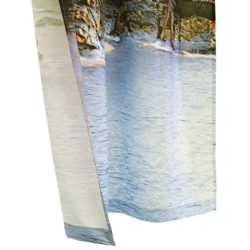 Habitat Photo Real Digital Panoramic Print Curtain Panel Pair