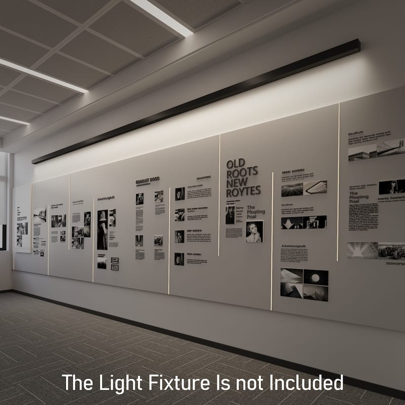 Wall Mount Kit for LED Linear Lights, SPCC Steel Bracket