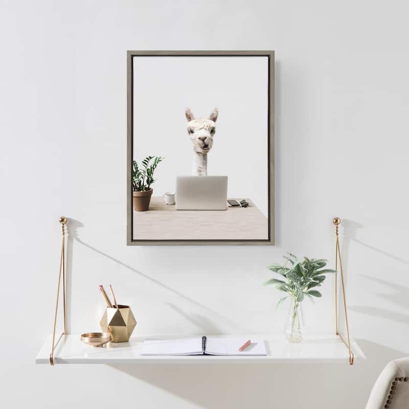 Kate and Laurel Sylvie Canvas by The Creative Bunch Studio