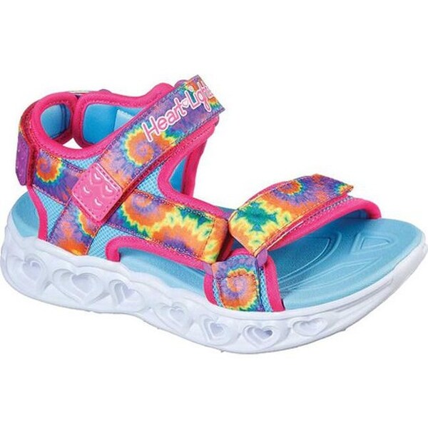 skechers multi colored sandals