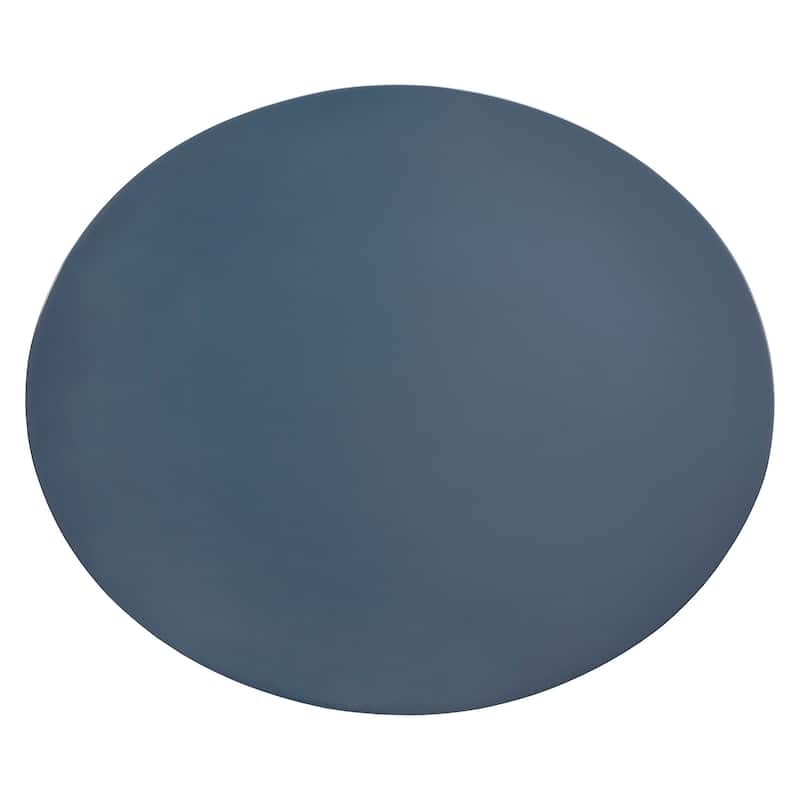 Fillmore 1-Drawer Oval Wood Shelf Accent End Table by iNSPIRE Q Modern