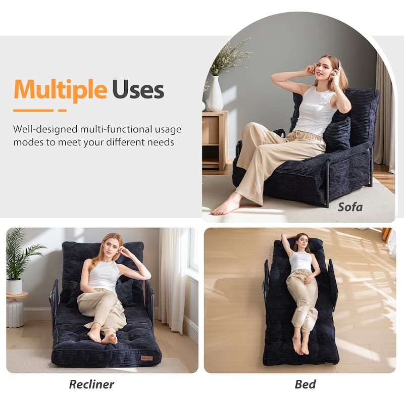 Bean Bag sofa,Floor Sofa Bed - 30"x25.6"