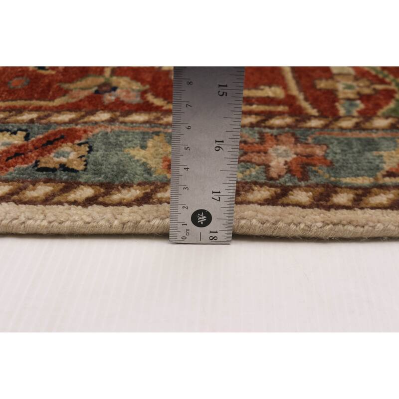 ECARPETGALLERY Hand-knotted Jules Sultane Ivory Wool Rug - 9'4 x 13'6