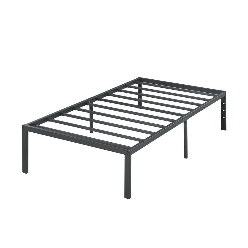 Sleeplanner 18-inch Modern Metal Platform Bed Frame