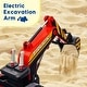 preview thumbnail 15 of 18, Kids Ride on Excavator, 12V 10AH Electric Toy Excavator