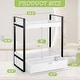 preview thumbnail 10 of 19, 2-Tier Bathroom Organizer Countertop with Drawer - 6.9"D x 13.2"W x 15.8"H