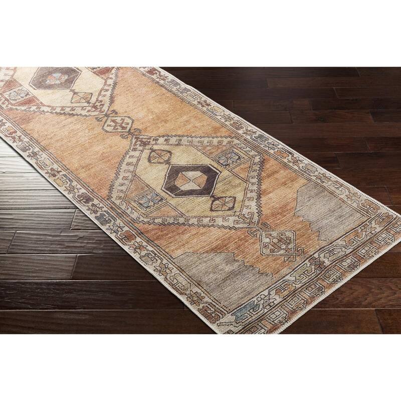 Livabliss Traditional Antiquity Medallion Area Rug