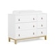 preview thumbnail 2 of 10, Legacy 6 Drawer Dresser with Leather Pulls and Interlocking Drawers