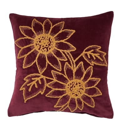 Sunflower Harvest Pillow