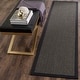 preview thumbnail 29 of 38, SAFAVIEH Natural Fiber Edle Border Sisal Rug 2' x 10' Runner - Grey