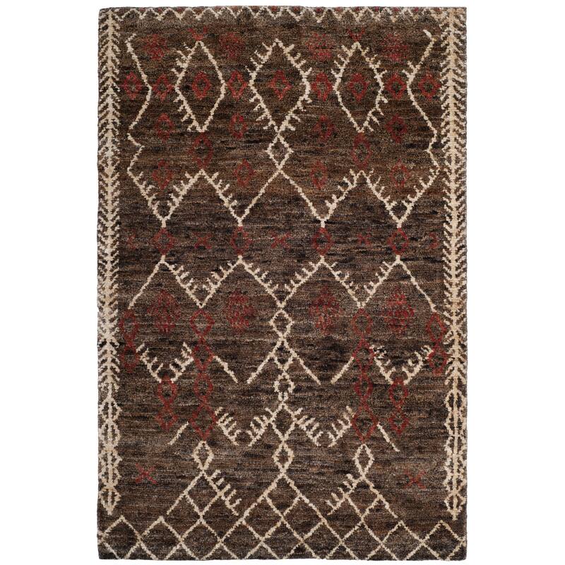 SAFAVIEH Handmade Bohemian Bardhyle Boho Jute Rug