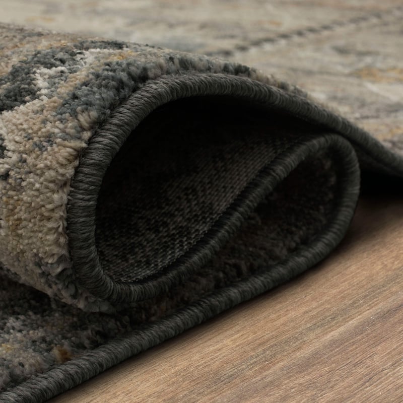 Karastan Gamin Distressed Medallion Area Rug