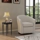 preview thumbnail 22 of 92, Modern Upholstered Swivel Barrel Chair Living Room Accent Chair