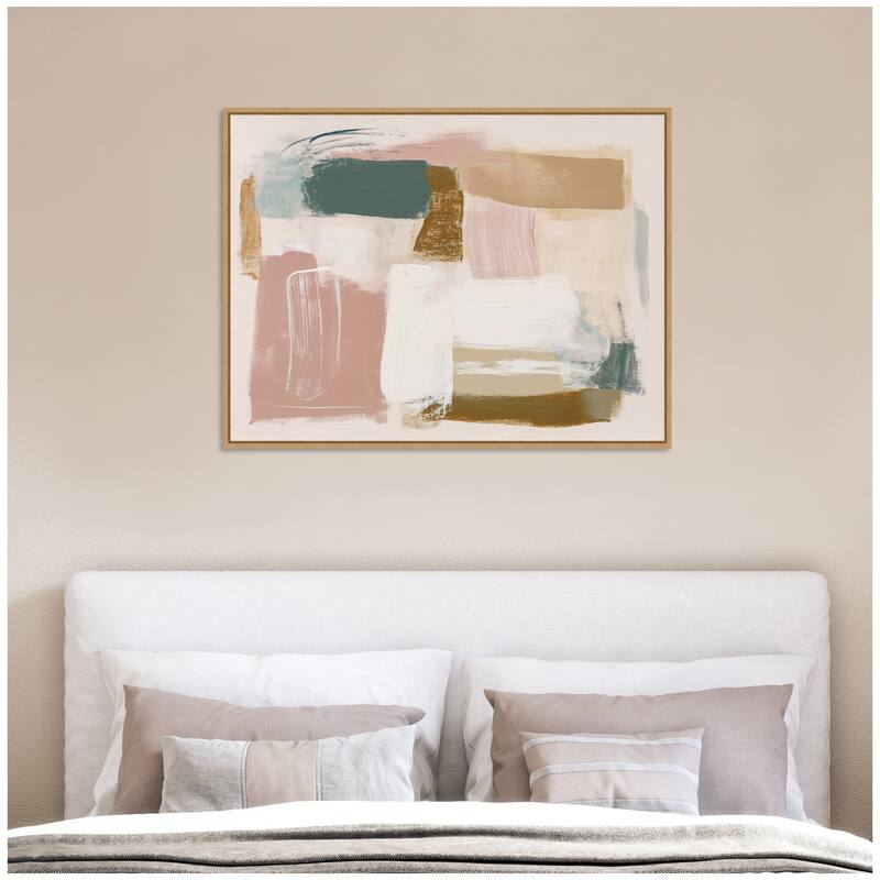 Kate and Laurel Harmony II by Amy Lighthall Framed Canvas Wall Art Print