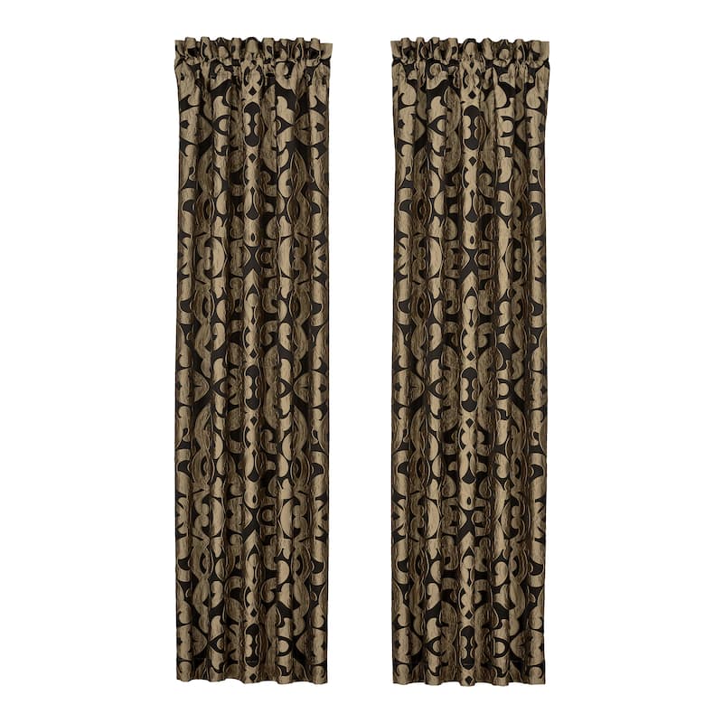La Boheme Onyx Window Panel Pair