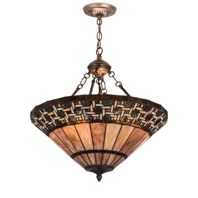 Meyda Tiffany 197687 3 Light 20" Wide Pendant