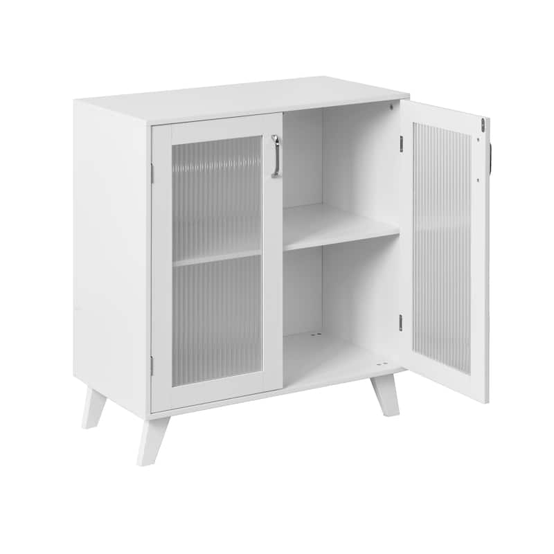RR Modern Bathroom Cabinet - White