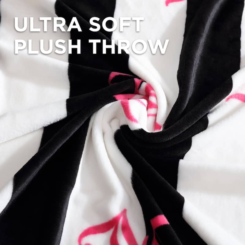 Juicy Couture Cabana 50" x 70" Plush Throws