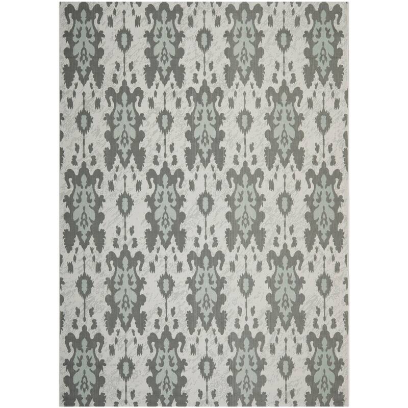 SAFAVIEH Courtyard Simonetta Indoor/ Outdoor Waterproof Patio Backyard Rug