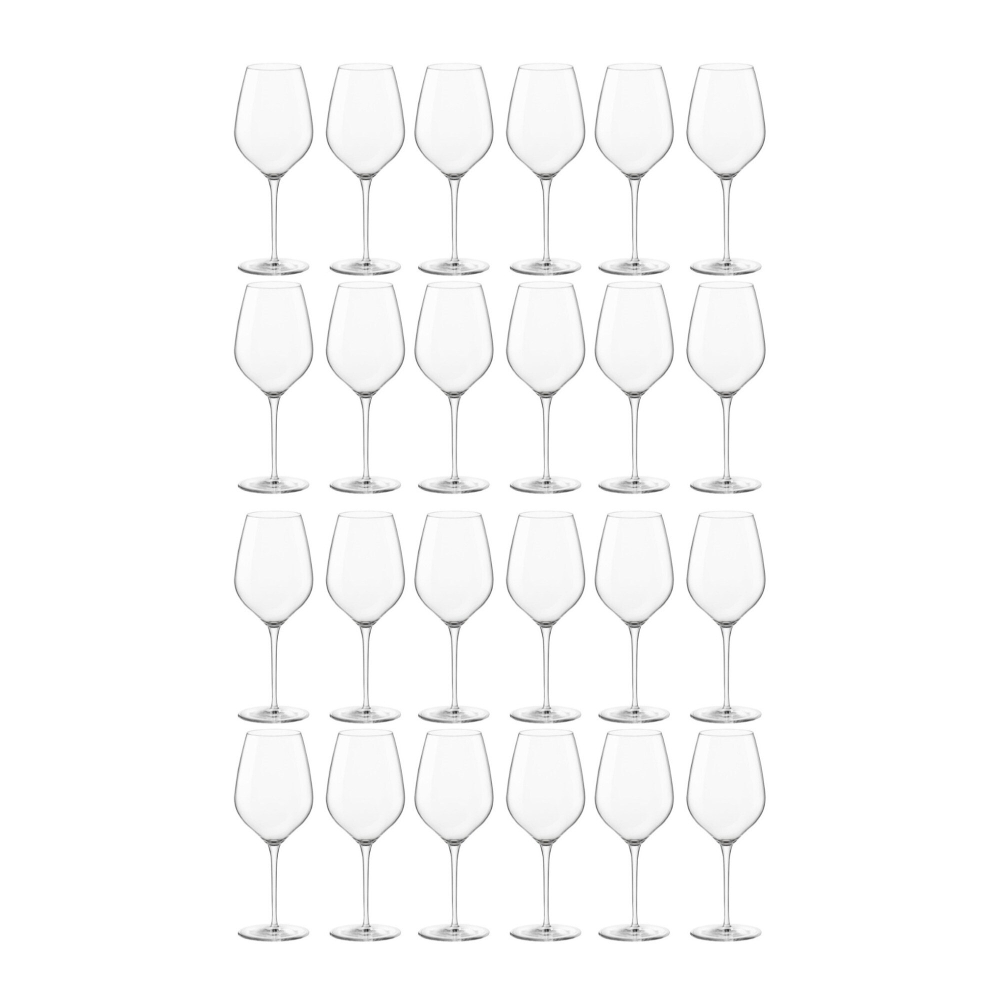 Set of 8 Bormioli Rocco Tre Sensi XL 21oz All-Purpose Wine Glass 