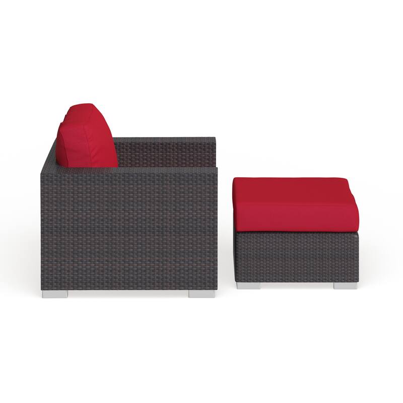 Gather 4 Piece Outdoor Patio Sectional Set