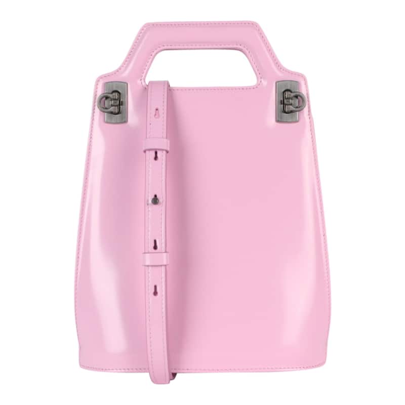 Ferragamo Micro Wanda Patent Leather Shoulder Bag