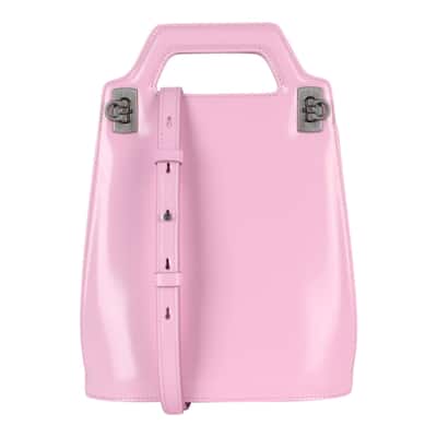 Ferragamo Micro Wanda Patent Leather Shoulder Bag