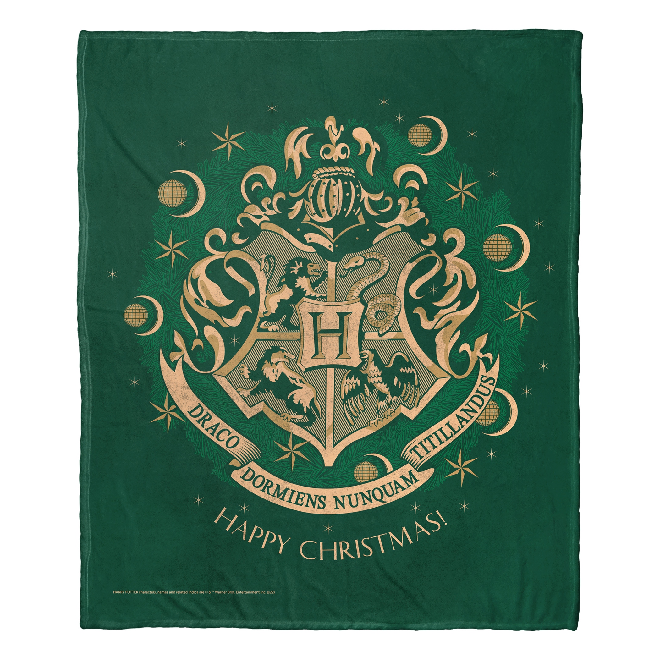 Warner Brothers Harry Potter Happy Christmas Silk Touch Throw Blanket Bed Bath Beyond 38210222