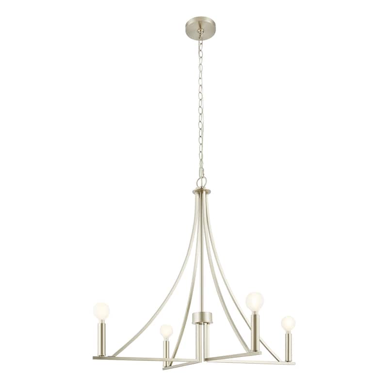 Bellevue SHCH15637 4 Light 30" Wide Taper Candle Style Chandelier