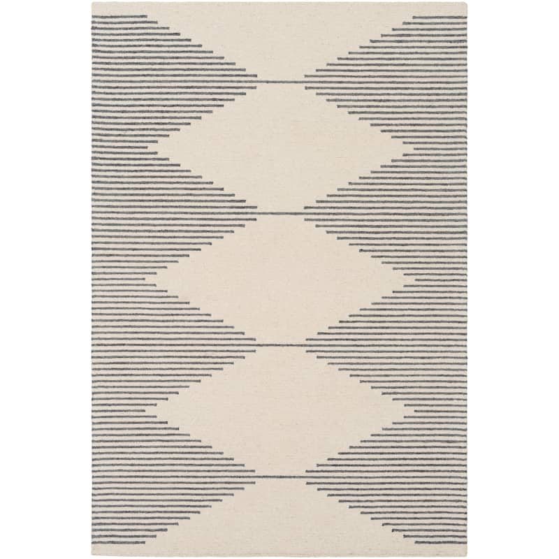 Livabliss Zepp Modern Wool Handmade Area Rug