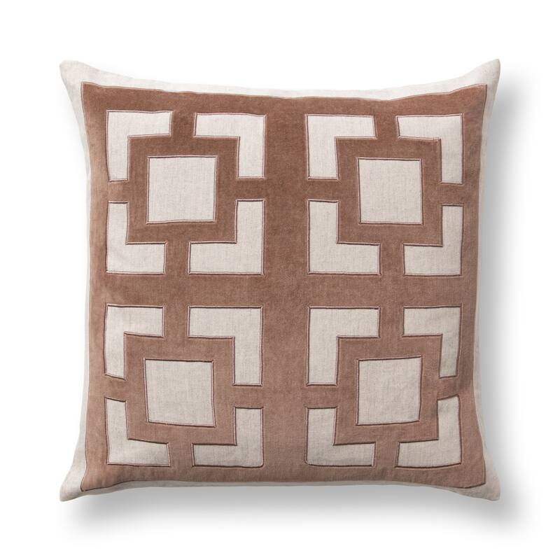 Villa by Classic Home Corbin Cotton Blend Throw Pillow