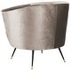 preview thumbnail 5 of 9, SAFAVIEH Mid-Century Modern Retro Arlette Velvet Hazelwood Club Chair - 32" x 33" x 31.5"