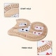 preview thumbnail 3 of 4, GSE™ Classic Wooden 29 Cribbage Board Game with Plastic Pegs, Classic Three-Person Cribbage Board