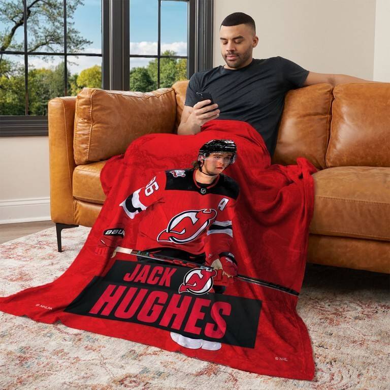 NHL Player Silk Touch Throw Blanket