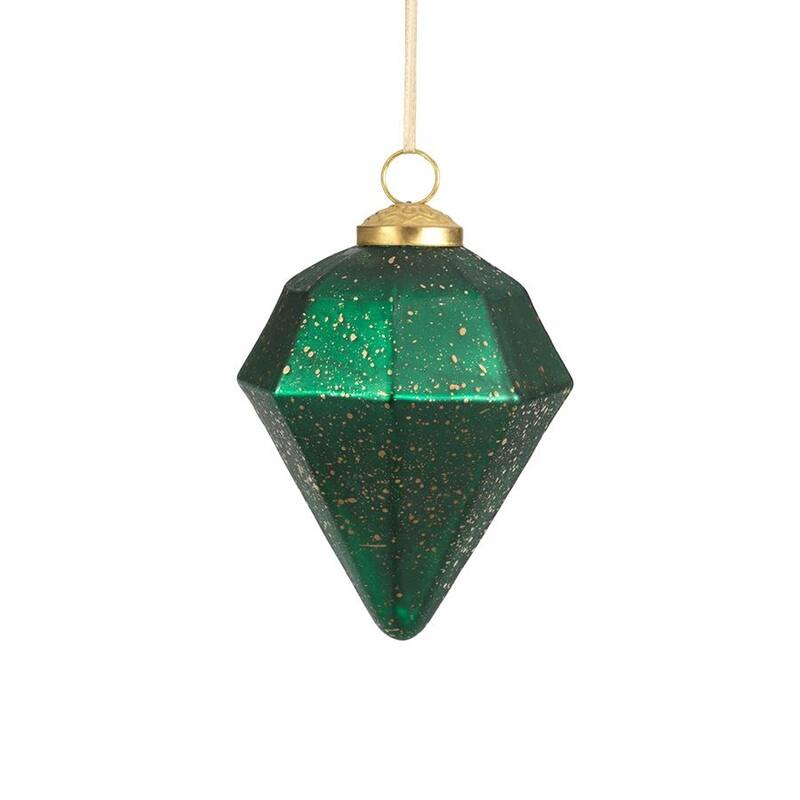 Diamond Shape Hanging Ornaments, Set of 6