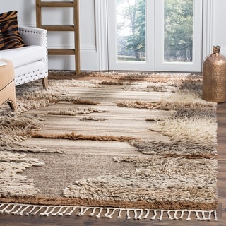 SAFAVIEH Hand-knotted Kenya Jaylah Southwestern Tribal Wool Rug