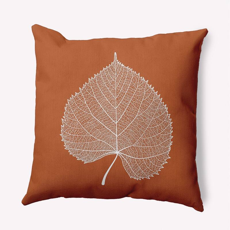 Leaf Study Accent Pillow - Nutmeg - 20" x 20"