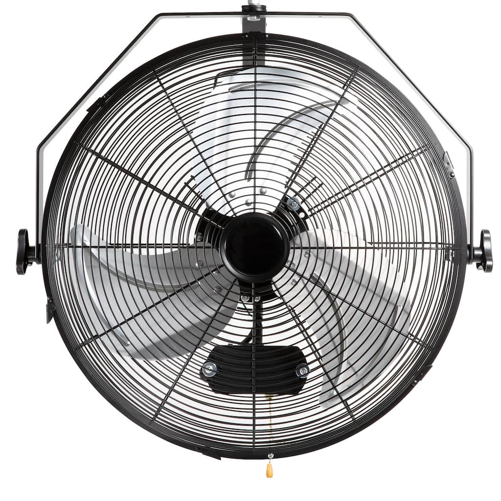 Wall Mount Fan, 18 Inch, 3-speed High Velocity Max, 4150 CFM, Waterproof Industrial Wall Fan, Commercial or Residential