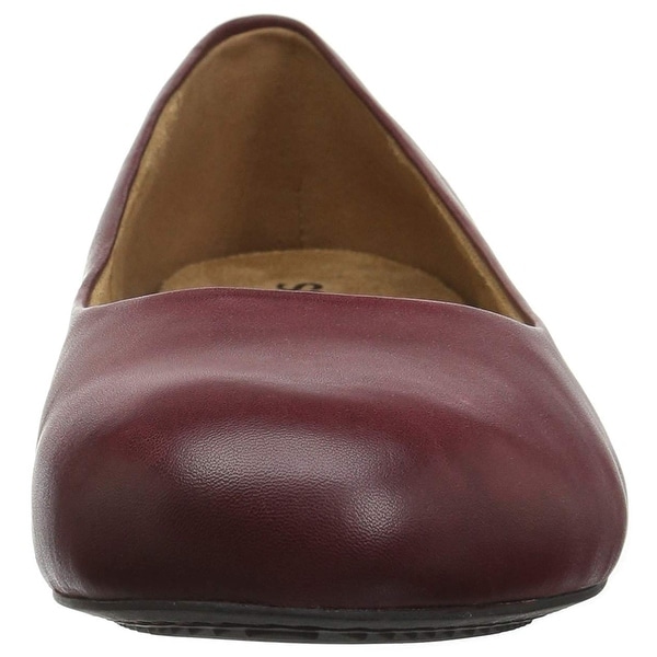 sonoma leather ballet flats