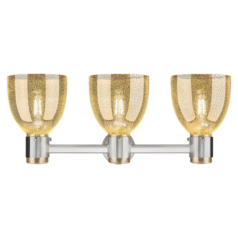Innovations Lighting Downtown Urban - Lawton Bell - 3 Light 24" Wall-Mounted Bath Vanity Light