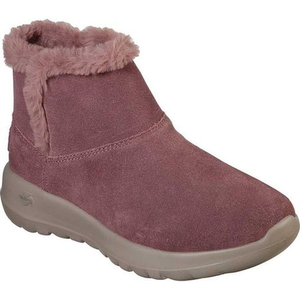 Shop Skechers Womens On The Go Joy Bundle Up Ankle Boot