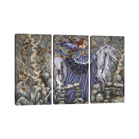 iCanvas "Enchanted Journey" by Amy Brown 3-Piece Canvas Wall Art Set
