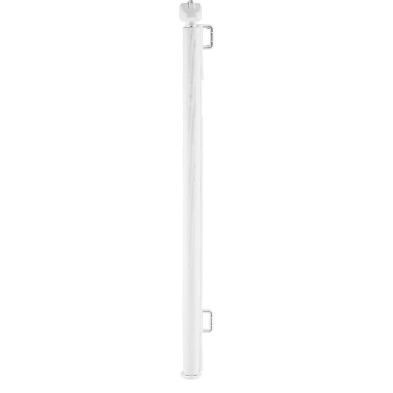 Retractable Baby Gate with Escape-Proof Bottom Hook and Mesh Design for Kids and Pets Safety