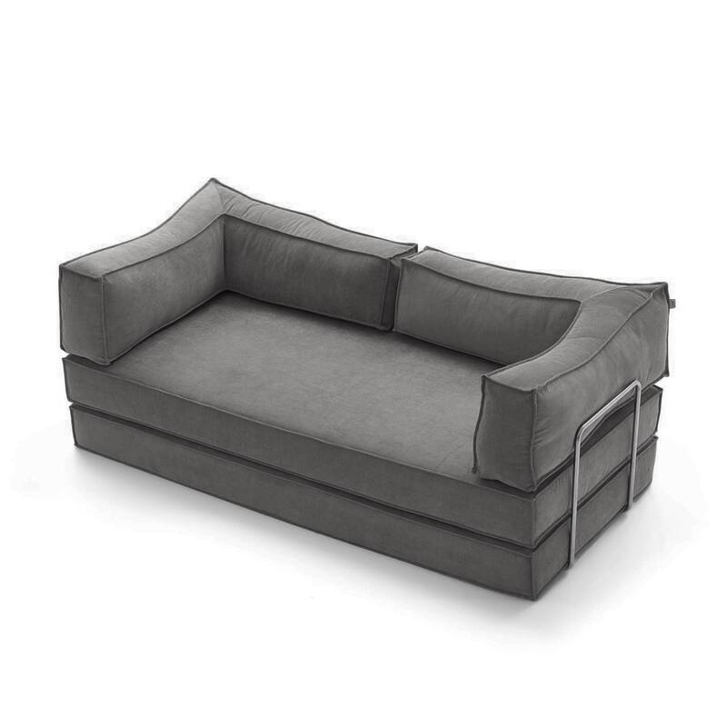 JASIWAY Modern Vintage Convertible Sleeper Sofa Bed