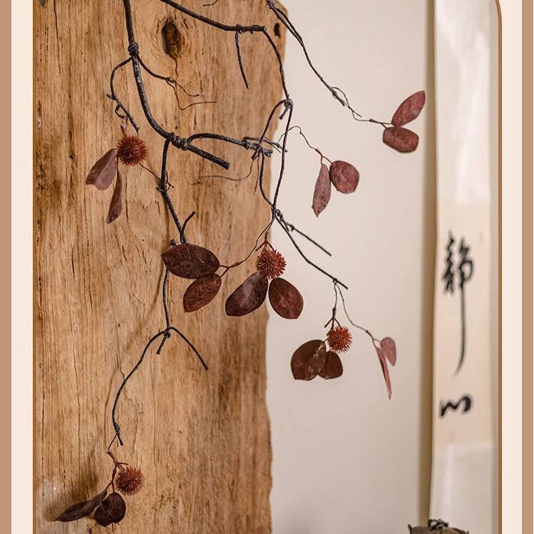 RusticReach Chestnut Leaf Brach Stem 44.5" Tall