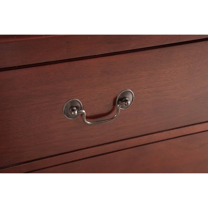 Glory Furniture Louis Phillipe 5 Drawer Chest