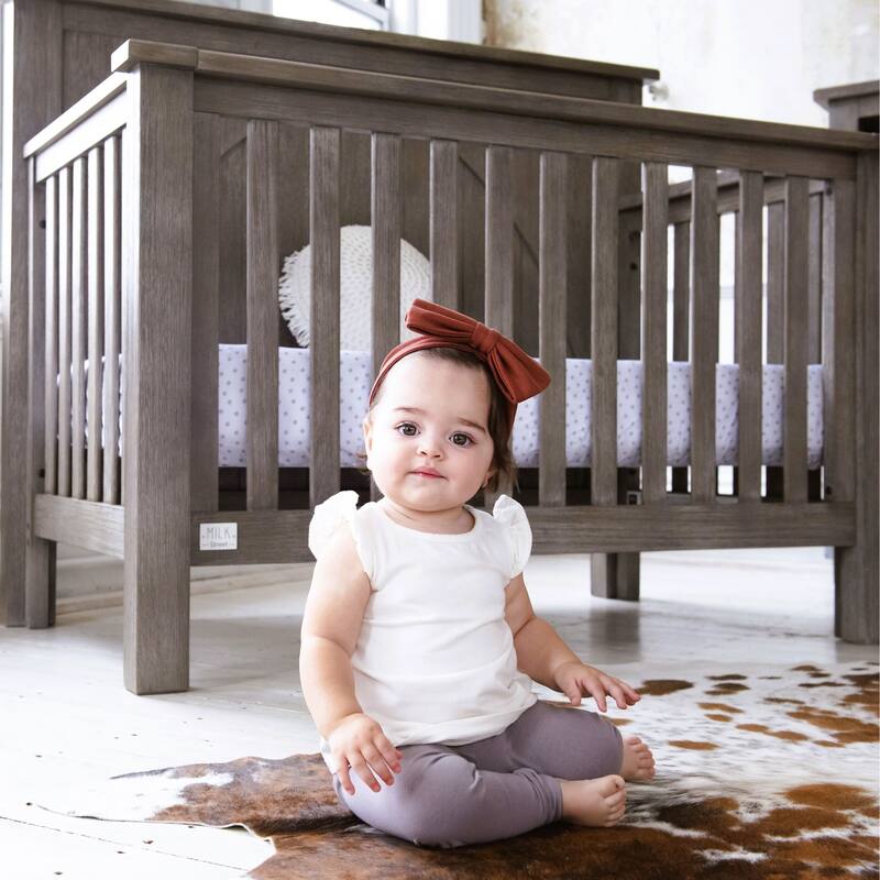 Milk Street Relic Winchester Crib - White